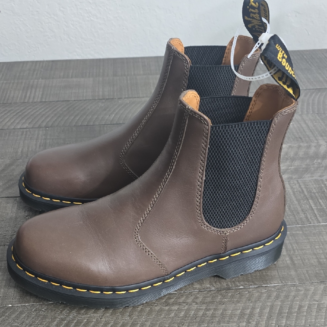 Dr. Martens Brown Leather Chelsea Boots